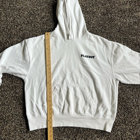 PacSun White Classic Sweater with Ribbed Cuffs - Picture 5 of 6